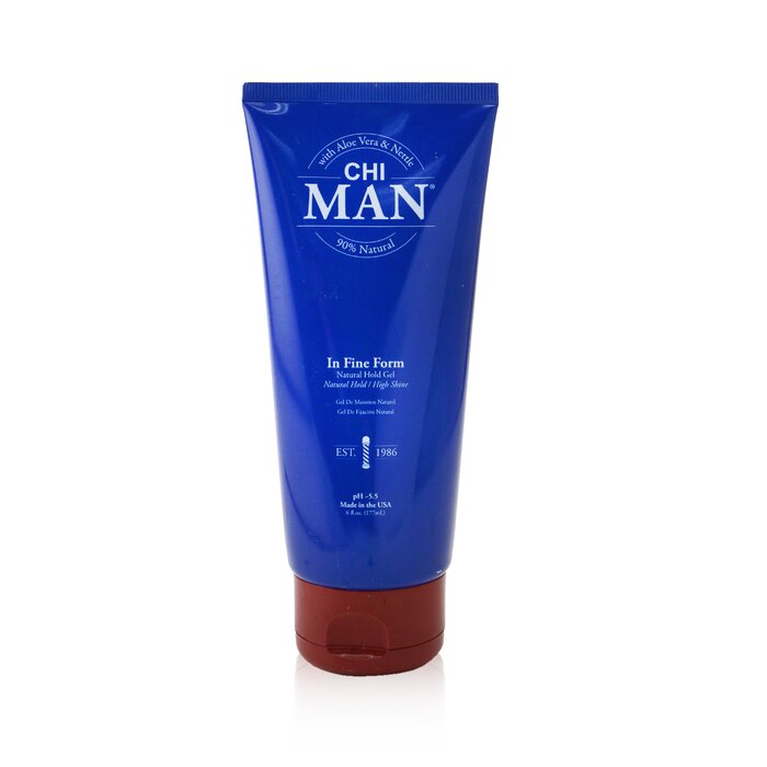 CHI Man In Fine Form Natural Hold Gel (Natural Hold/ High Shine) 177ml/6ozProduct Thumbnail