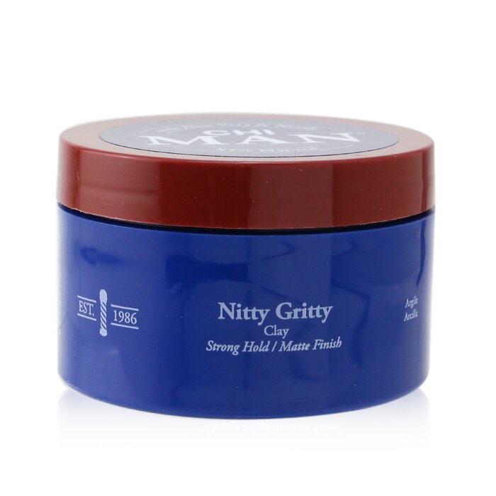 CHI Man Nitty Gritty Clay (Strong Hold/ Matte Finish) 85g/3ozProduct Thumbnail