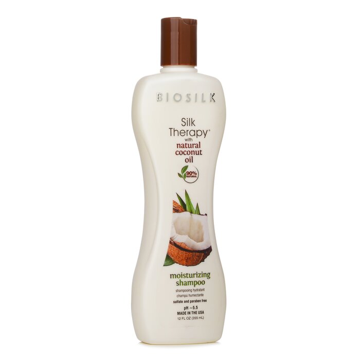 BioSilk Silk Therapy with Coconut Oil Moisturizing Shampoo 355ml/12ozProduct Thumbnail