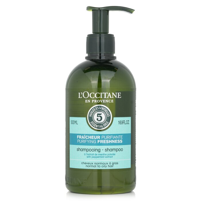 L'Occitane Aromachologie Purifying Freshness Shampoo (Κανονικά προς Λιπαρά Μαλλιά) 500ml/16.9ozProduct Thumbnail