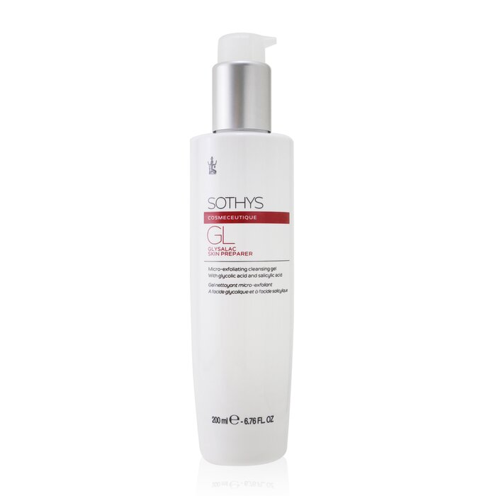 Sothys Cosmeceutique GL Glysalac Skin Preparer Micro-Exfoliating Cleansing Gel - With Glycolic Acid & Salicylic Acid 200ml/6.76ozProduct Thumbnail