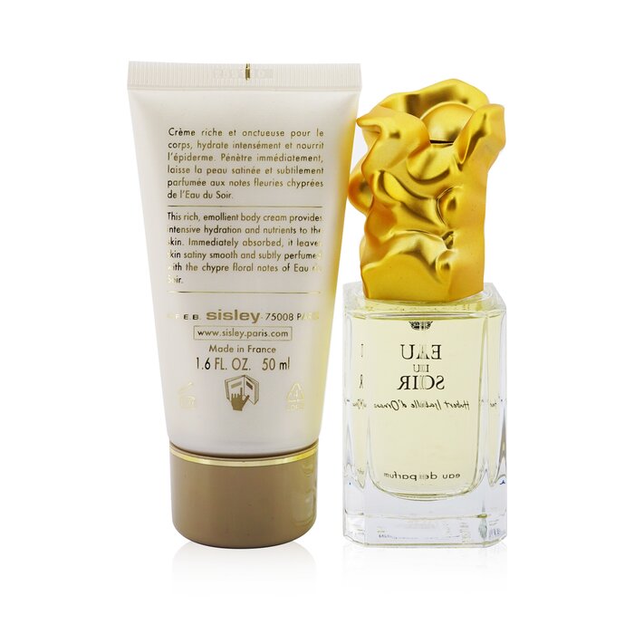 Sisley Eau Du Soir Coffret: Eau De Parfum Spray 30ml/1oz + Moisturizing Perfumed Body Cream 50ml/1.6oz 2pcsProduct Thumbnail