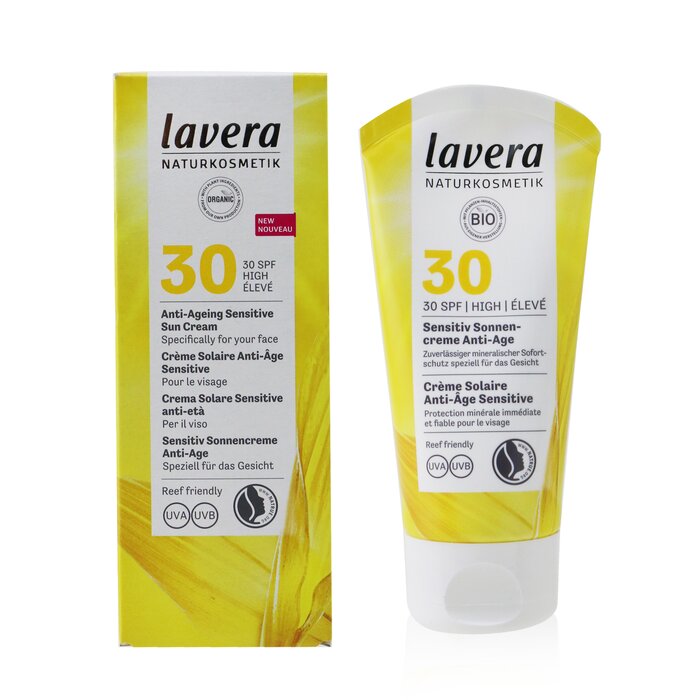 拉薇  Lavera Sensitive Sun Cream SPF 30 - Anti-Ageing 50ml/1.8ozProduct Thumbnail