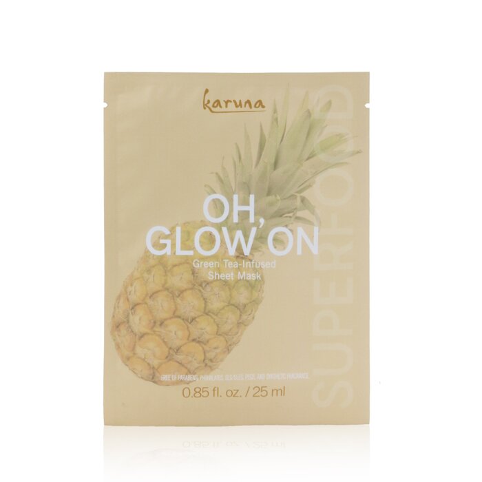 Karuna Oh, Glow On Green Tea-Infused Sheet Mask 3sheetsProduct Thumbnail