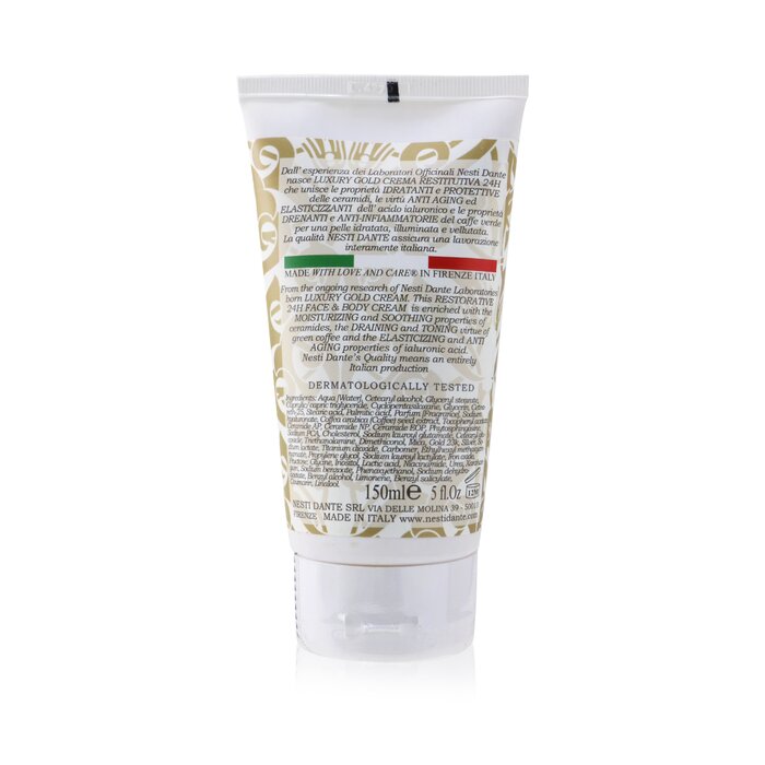 Nesti Dante Luxury Gold Cream With Gold Leaf (Edición Limitada) - Crema Facial & Corporal Restauradora de 24H 150ml/5ozProduct Thumbnail