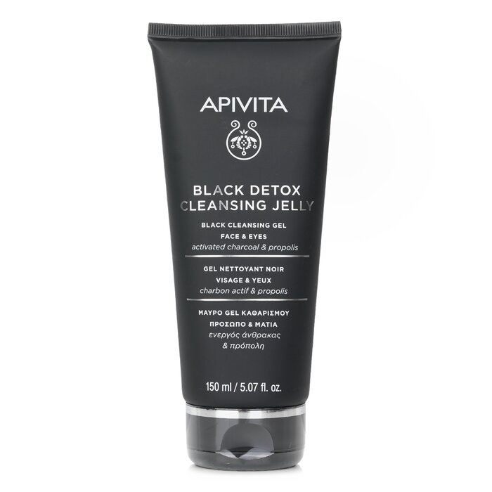 Apivita 艾蜜塔  黑色排毒潔面啫喱，適用於面部和眼部 150ml/5.07ozProduct Thumbnail