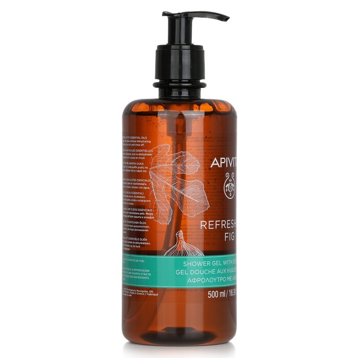 アピヴィータ Apivita Refreshing Fig Shower Gel with Essential Oils - Ecopack 500ml/16.9ozProduct Thumbnail
