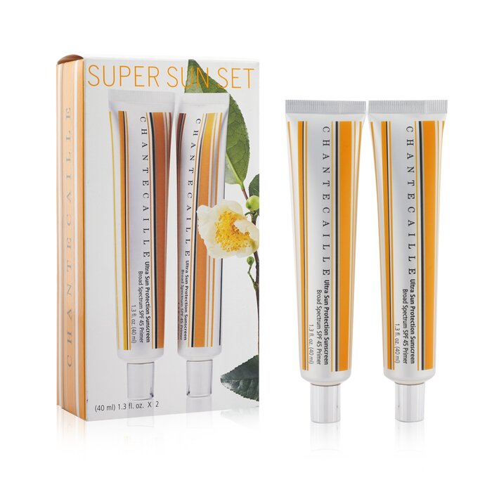 Chantecaille Super Sun Set: 2x Ultra Sun Protection Sunscreen SPF 45 Primer 40ml/1.3oz 2pcsProduct Thumbnail