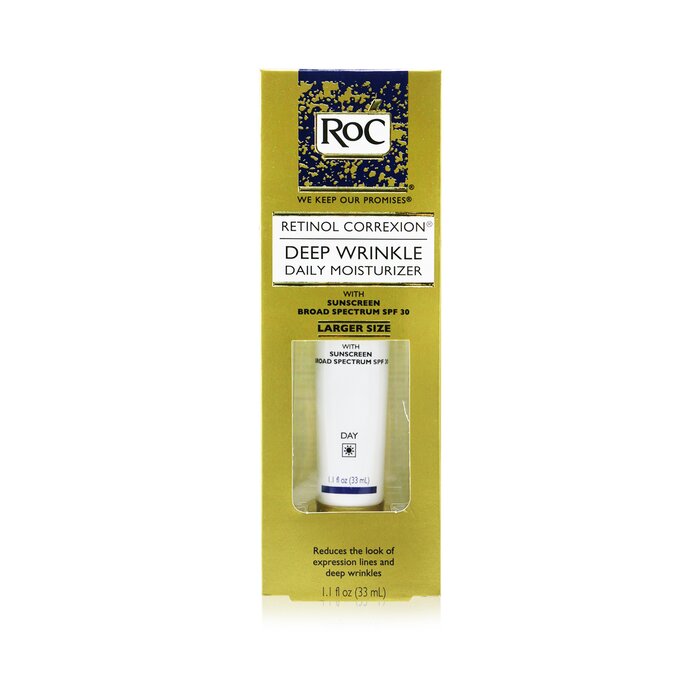 ROC Retinol Correxion Deep Wrinkle Daily Moisturizer With Sunscreen Broad Spectrum SPF 30 33ml/1.1ozProduct Thumbnail