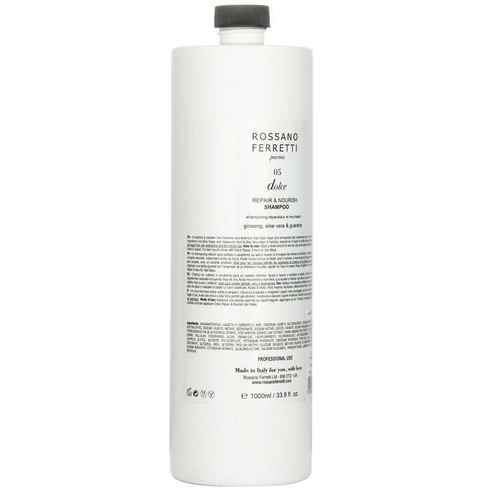 Rossano Ferretti Parma Dolce 05 Repair & Nourish Shampoo (Salon Product) 1000ml/33.8ozProduct Thumbnail