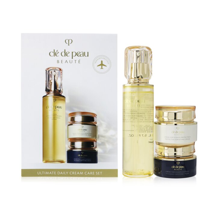 Cle De Peau Ultimate Daily Cream Care Set: Hydro-Softening Lotion N+ Protective Fortifying Cream N SPF 25+ Intensive Fortifying Cream N 3pcsProduct Thumbnail