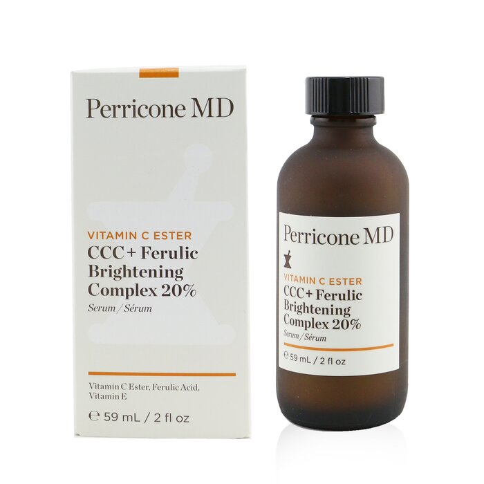 Perricone MD วิตามินซี เอสเทอร์ ซีซีซี + เฟรูลิค ไบร์ทเทนนิ่ง คอมเพล็กซ์ 20% เซรั่ม 59ml/2ozProduct Thumbnail