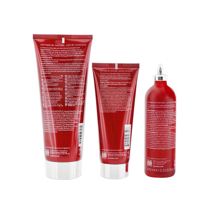 Elemis 艾麗美  Frangipani Favourites Set: Shower Cream 200ml/6.7oz+ Body Oil 100ml/3.3oz+ Hand & Nail Balm 100ml/3.3oz 3pcsProduct Thumbnail