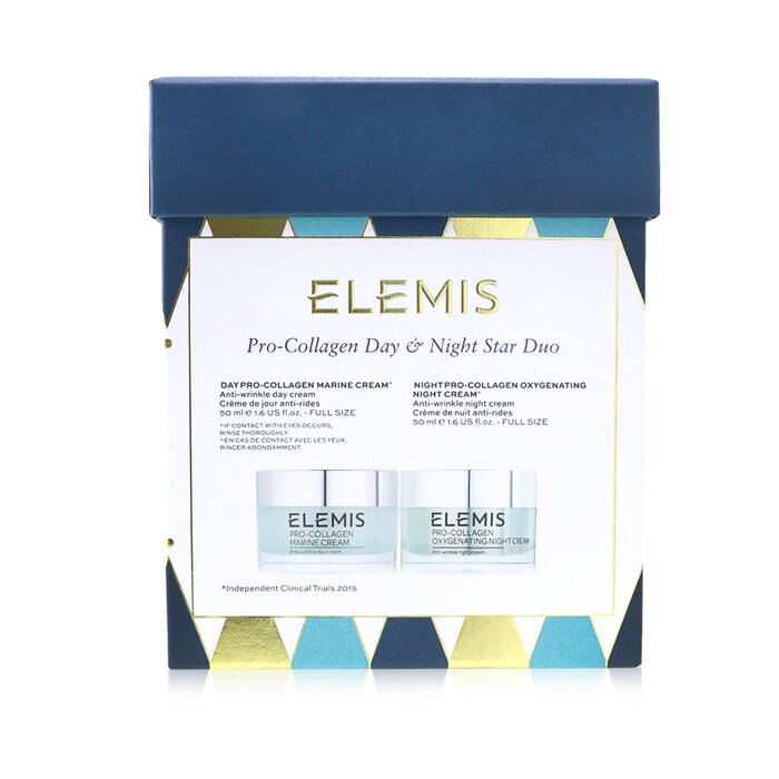 Elemis Pro-Collagen Day & Night Star Duo Set: Marine Cream 50ml/1.6oz + Oxygenating Night Cream 50ml/1.6oz 2pcsProduct Thumbnail