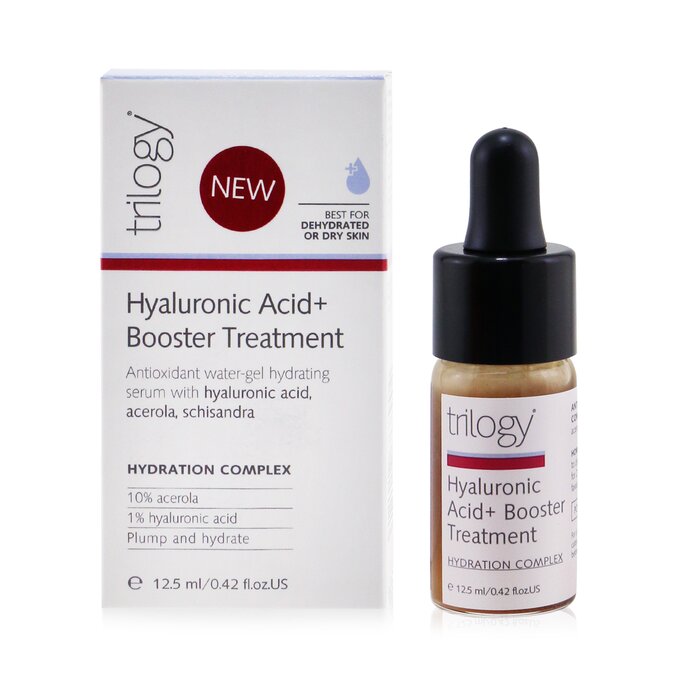 Trilogy Hyaluronic Acid+ Booster Treatment (For Dehydrated/ Dry Skin) 12.5ml/0.42ozProduct Thumbnail