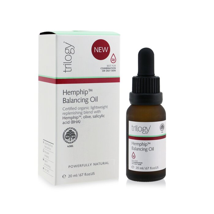 Trilogy Certified Organic Hemphip Balancing Oil (For Combination/ Oily Skin) 20ml/0.67ozProduct Thumbnail