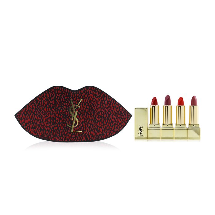 Yves Saint Laurent  伊夫聖羅蘭 YSL Mini Rouge Pur Couture Set (4x Mini Lipstick) 4x1.3g/0.04ozProduct Thumbnail