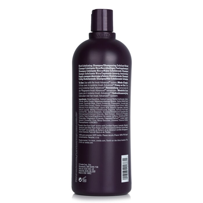 アヴェダ Aveda Invati Advanced Exfoliating Shampoo - # Rich  1000ml/33.8ozProduct Thumbnail