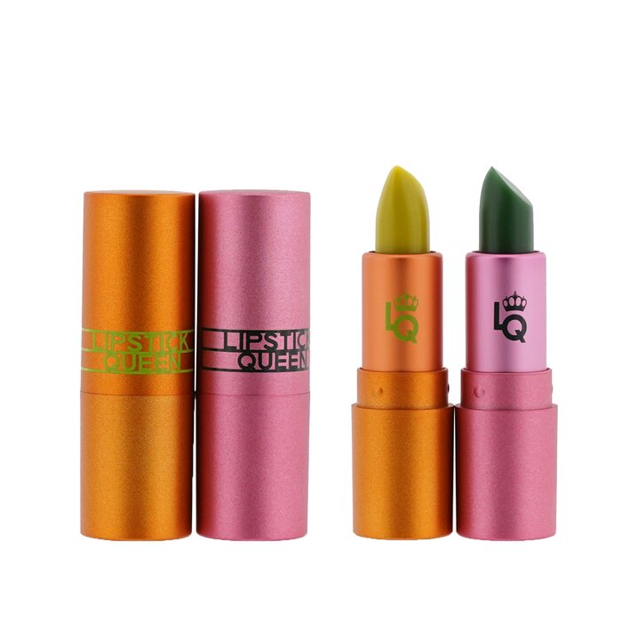 Lipstick Queen Party Favor Mini Shade Shifter Duo: Mini Frog Prince Lipstick + Mini Highway 66 Lipstick 2x1.5g/0.05ozProduct Thumbnail