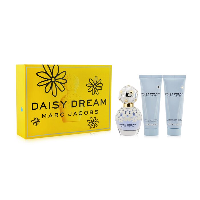 Marc Jacobs Daisy Dream Coffret: Eau De Toilette Spray 50ml/1.7oz + Luminous Body Lotion 75ml/2.5oz + Uplifting Shower Gel 75ml/2.5oz 3pcsProduct Thumbnail