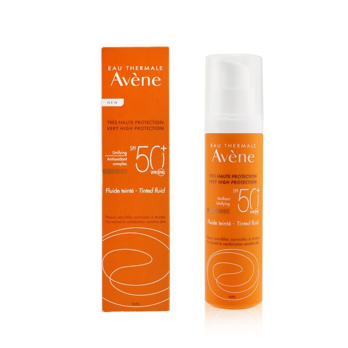 Avene Very High Protection Unifying Tinted Fluid SPF 50+ - For Normal to Combination Sensitive Skin 50ml/1.7ozProduct Thumbnail
