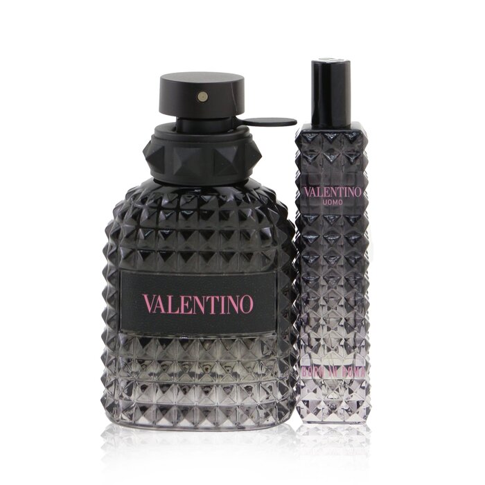 Valentino Valentino Uomo Born In Roma Coffret מארז : או דה טואלט ספריי 50 מ&quot;ל+ או דה טואלט ספריי לנסיעות 15 מ&quot;ל 2pcsProduct Thumbnail