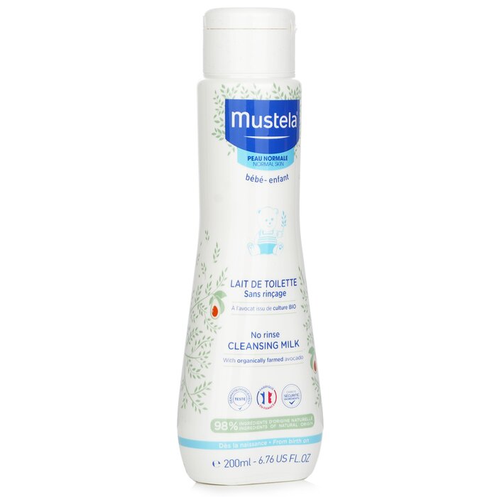 Mustela Почистващо мляко без изплакване - за нормална кожа 200ml/6.6ozProduct Thumbnail
