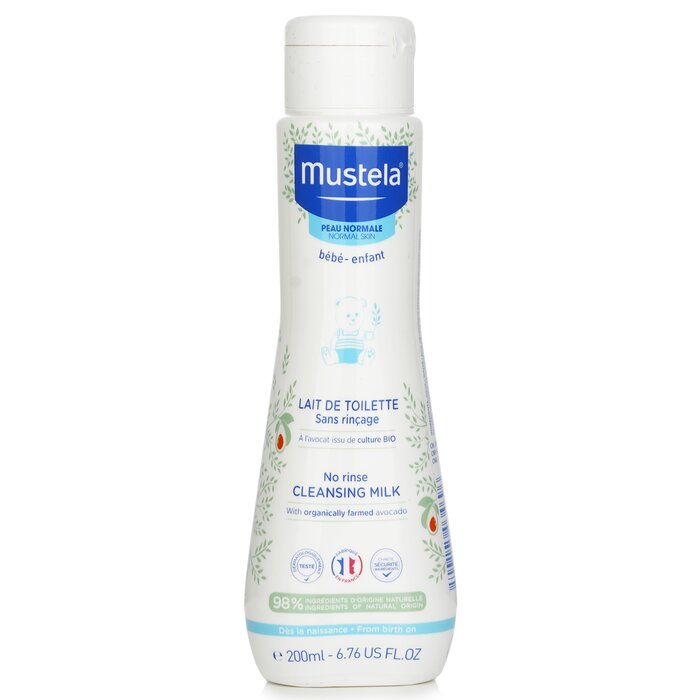 Mustela No Rinse Cleansing Milk - For Normal Skin 200ml/6.6ozProduct Thumbnail