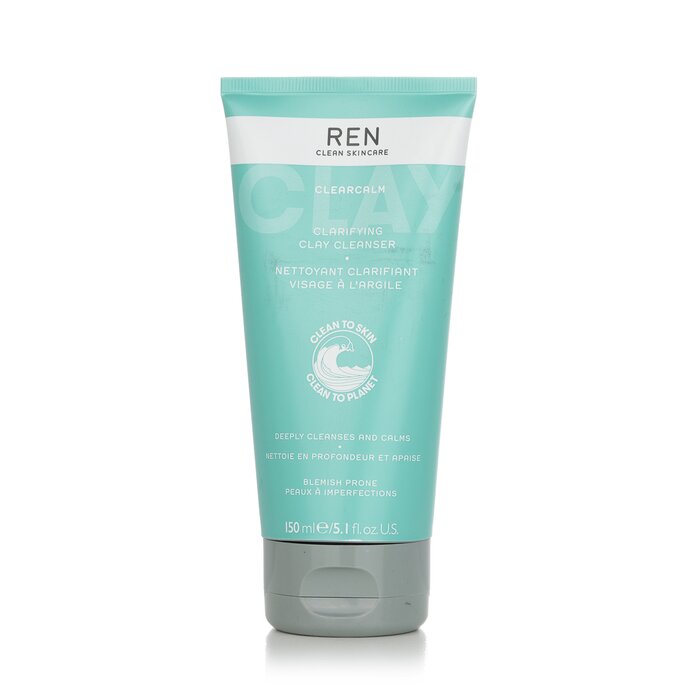 Ren Clearcalm Clarifying Clay Cleanser (For Blemish Prone Skin) 150ml/5.1ozProduct Thumbnail