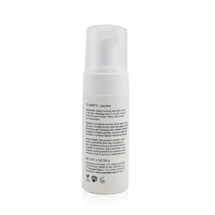 CosMedix Clarify Salicylic Acid Foaming Cleanser (Salon Product) 58g/2ozProduct Thumbnail