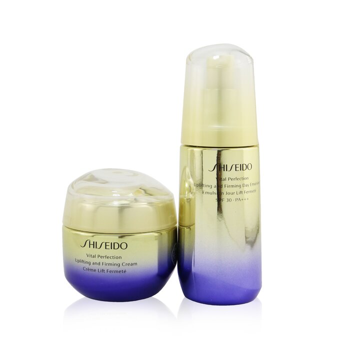 Shiseido Vital Perfection Firming Day & Night Set: Cream 50ml + Day Emulsion SPF 30 PA+++ 75ml 2pcsProduct Thumbnail