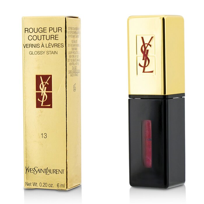 Yves Saint Laurent Lesklá dlouhotrvající rtěnka Rouge Pur Couture Vernis a Levres Glossy Stain 6ml/0.2ozProduct Thumbnail