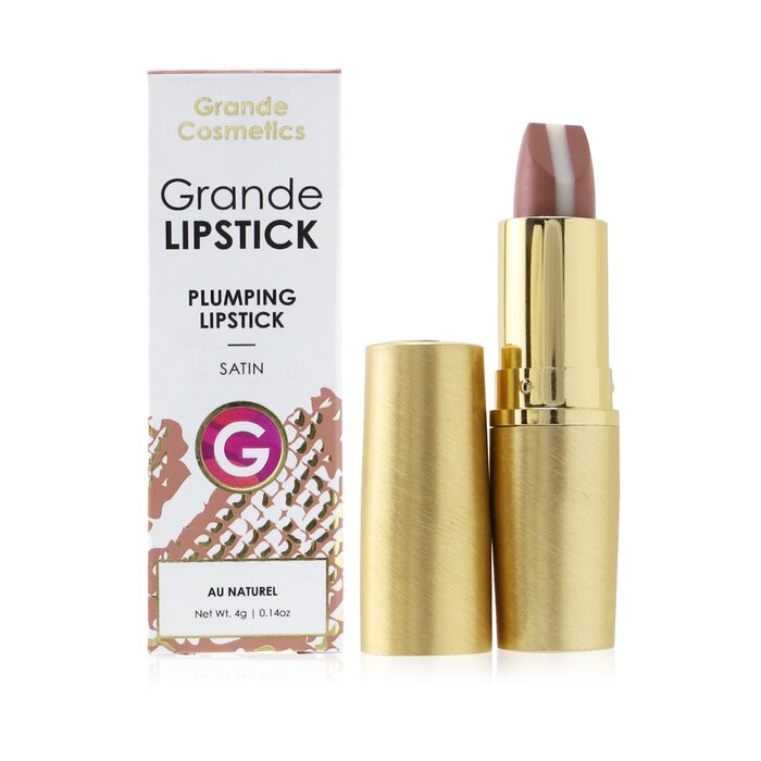 그란데 코스메틱스 (그란데 래쉬) Grande Cosmetics (GrandeLash) 그란데 립스틱 플럼핑 립스틱 (사틴) 4g/0.14ozProduct Thumbnail