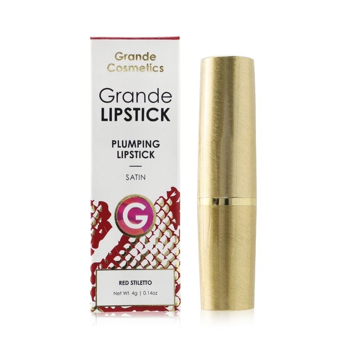 Grande Cosmetics (GrandeLash) GrandeLIPSTICK 豐盈唇膏 (絲緞) 4g/0.14ozProduct Thumbnail