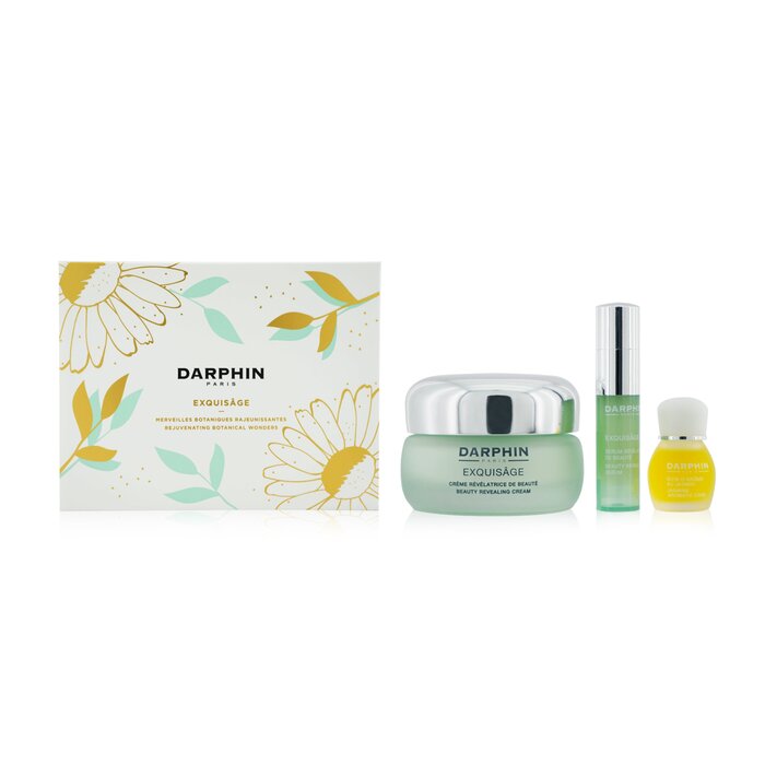 Darphin Exquisage Rejuvenating Botanical Wonders Set: Revealing Cream 50ml+ Revealing Serum 4ml+ Jasmine Aromatic Care 4ml 3pcsProduct Thumbnail