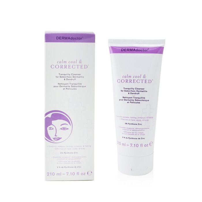 DERMAdoctor 德瑪醫生 Calm Cool & Corrected Tranquility Cleanser (Exp. Date: 06/2021) 210ml/7.1ozProduct Thumbnail