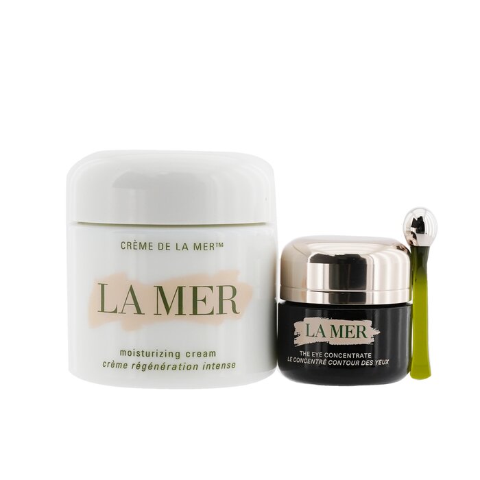 La Mer The Perfect Pair Set: Moisturizing Cream 60ml + Eye Concentrate 15ml + Bag (Unboxed) 2pcs+1bagProduct Thumbnail