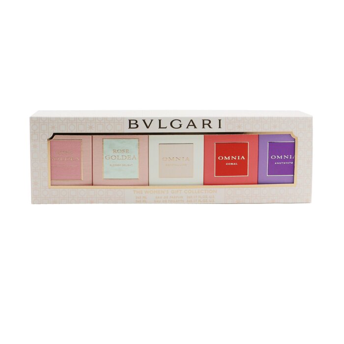 Bvlgari The Women's Gift Collection: Rose Goldea EDP, Rose Goldea Blossom Delight EDP, Omnia Amethyste EDT, Omnia Crystalline EDT, Omnia Coral EDT 5x5ml/0.17ozProduct Thumbnail