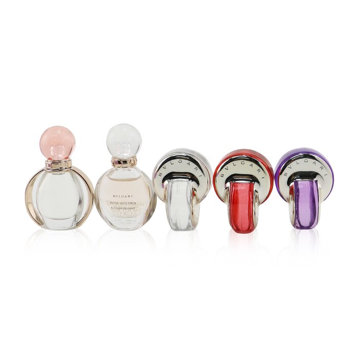 Bvlgari The Women's Gift Collection: Rose Goldea EDP, Rose Goldea Blossom Delight EDP, Omnia Amethyste EDT, Omnia Crystalline EDT, Omnia Coral EDT 5x5ml/0.17ozProduct Thumbnail