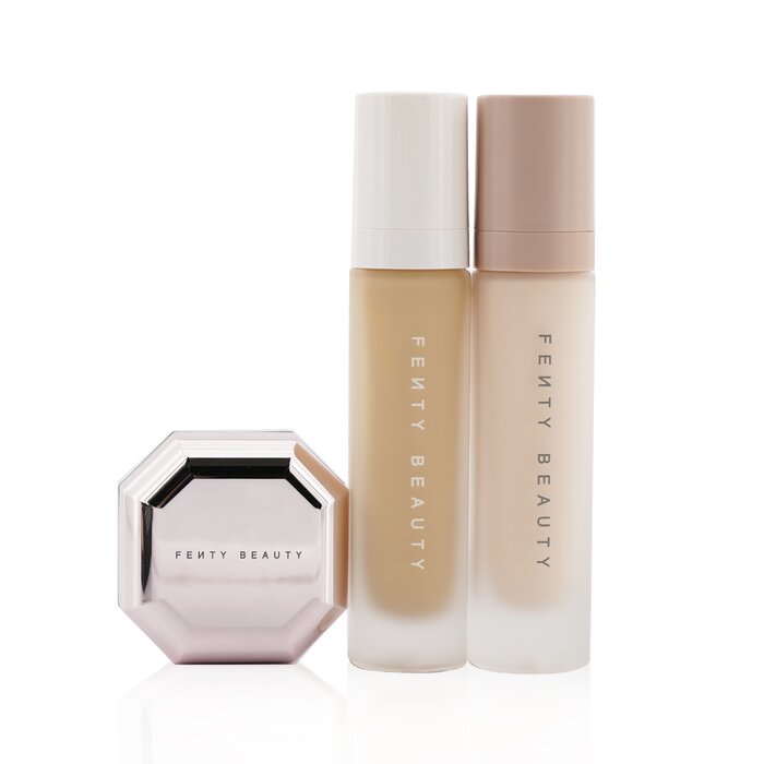 Fenty Beauty by Rihanna Pro Filt'R Soft Matte Complexion Kit: Foundation 32ml + Primer 32ml + Instant Retouch Setting Powder 7.8g 3pcsProduct Thumbnail