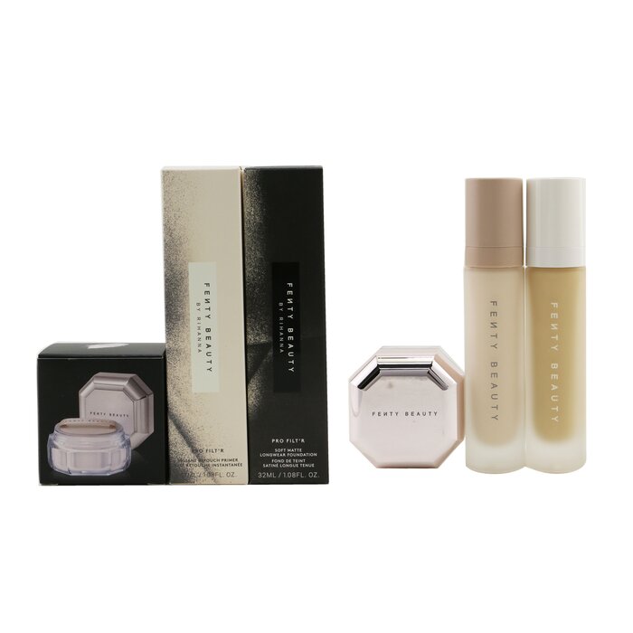 Fenty Beauty by Rihanna Kit Pro Filt'R Hydrating Complexion: Base32ml + Primer 32ml + Instant Retouch Polvo Establecedor 7.8g 3pcsProduct Thumbnail