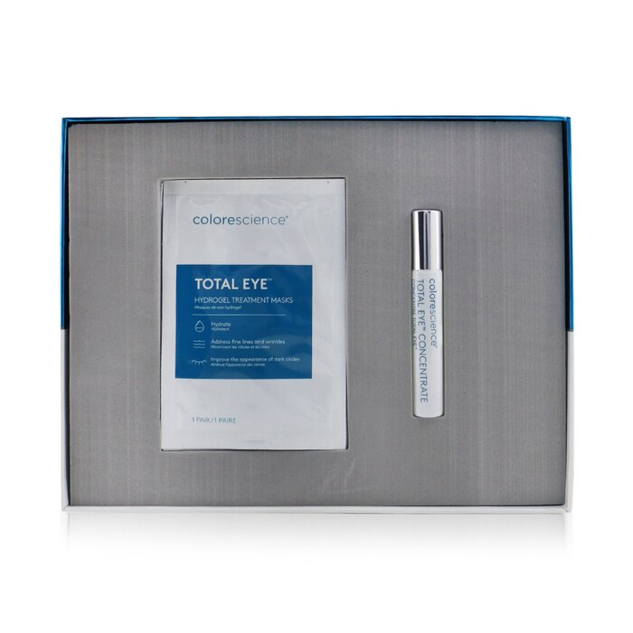 Colorescience Total Eye Concentrate Kit: Concentrate 8ml + Hydrogel Treatment Masks 12pairs 13pcsProduct Thumbnail