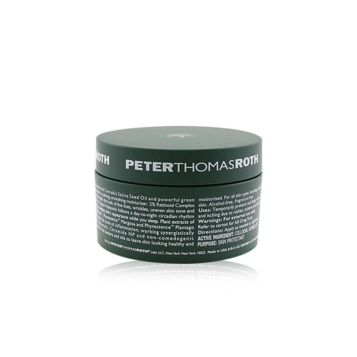 Peter Thomas Roth Green Releaf Therapeutic Sleep Cream Skin Protectant - Renewing Night Moisturizer - קרם לחות ללילה (תאריך תפוגה 07/2021) 50ml/1.7ozProduct Thumbnail