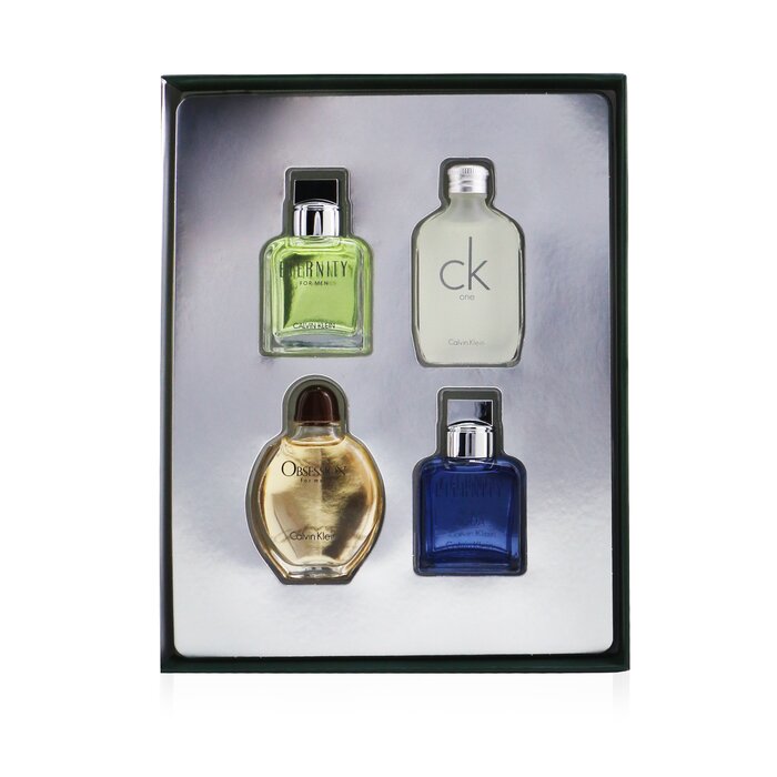 Calvin Klein Miniature Coffret: Eternity Men, CK One, Eternity Aqua Men, Obsession Men 4x15ml/0.5ozProduct Thumbnail