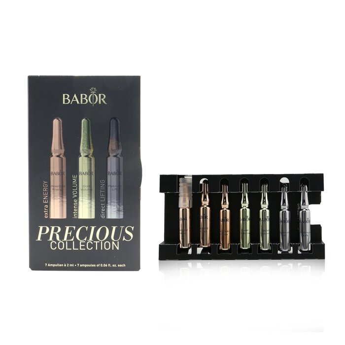 Babor Ampoule Concentrates Precious Collection (3x Rose Gold Energy, 2x Gold Volume, 2x Platinum Lift) 7x2ml/0.06ozProduct Thumbnail