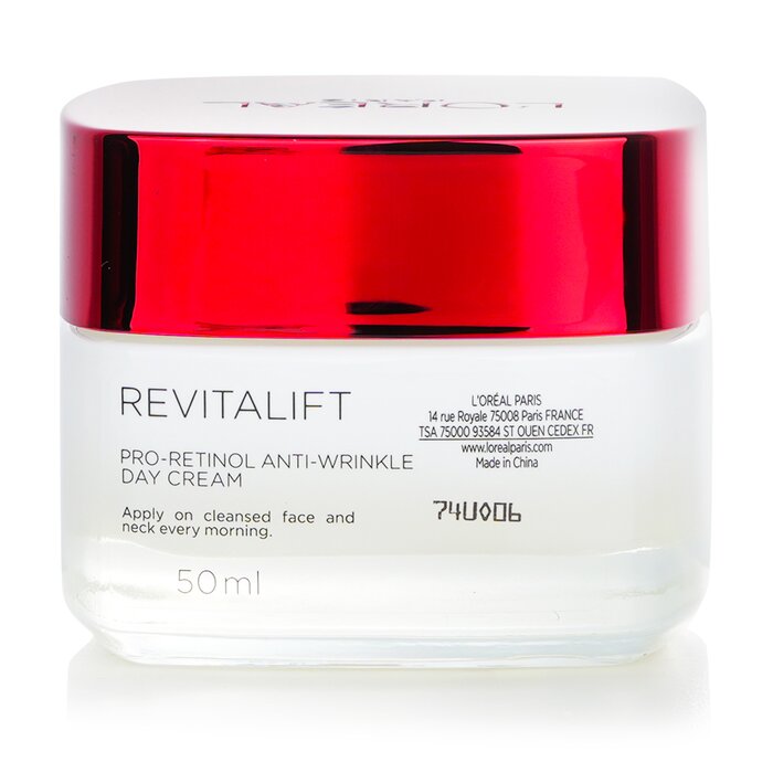 L'Oreal Revitalift Pro-Retinol Anti-Wrinkle Day Cream קרם יום 50ml/1.7ozProduct Thumbnail