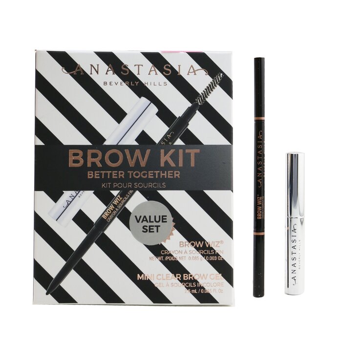Anastasia Beverly Hills Better Together Brow Kit (1x Brow Wiz 0.085g + 1x Mini Clear Brow Gel 2.5ml) 2pcsProduct Thumbnail