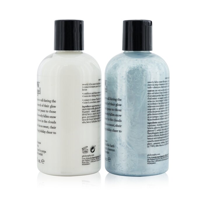 Philosophy Snow Angel Duo: Shower Gel 240ml + Body Lotion 240ml (Box Slightly Damaged) 2pcsProduct Thumbnail