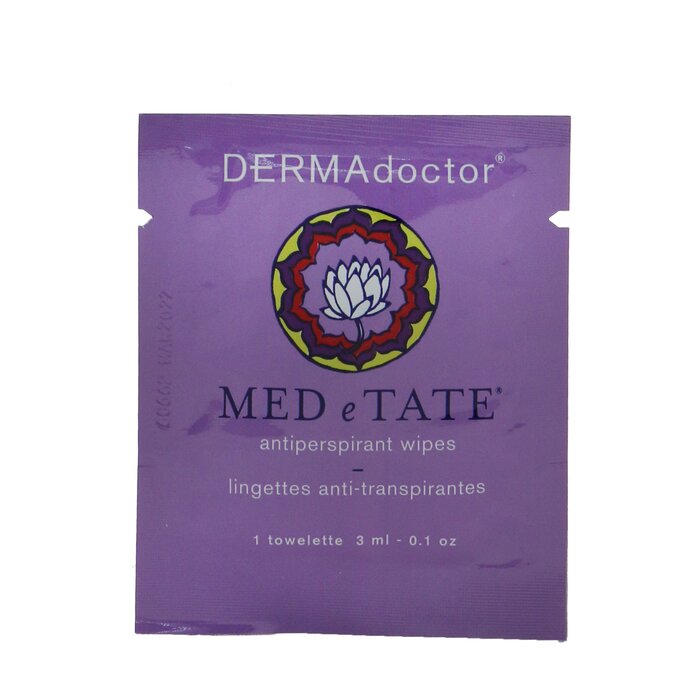 DERMAdoctor 德瑪醫生  MED e TATE Antiperspirant Wipes (Box Slightly Damaged) 30 PackettesProduct Thumbnail
