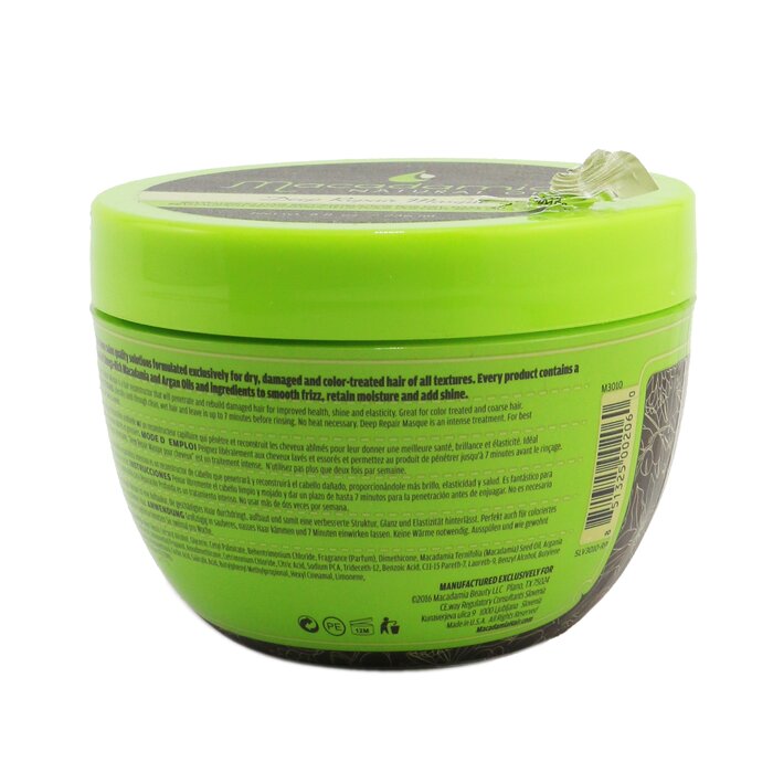 Macadamia Natural Oil Deep Repair Masque - For Dry, Damaged Hair (Sticker Slightly Damaged) 236ml/8ozProduct Thumbnail